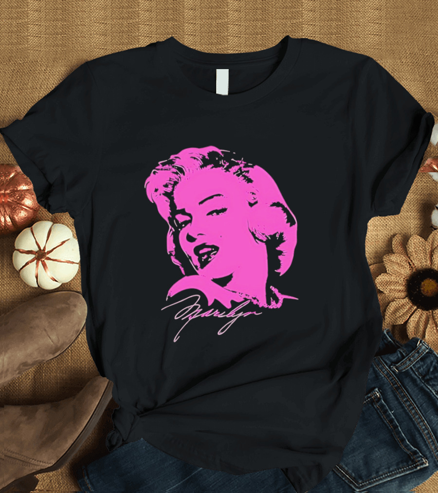 Marilyn Monroe Pink Pop T-Shirt