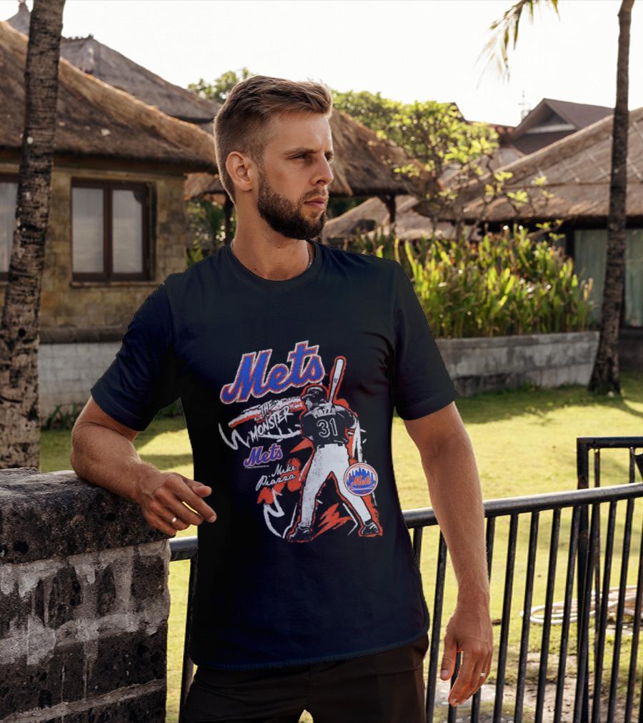 Mets Mike Piazza The Monster New York Mets 31 T-Shirt