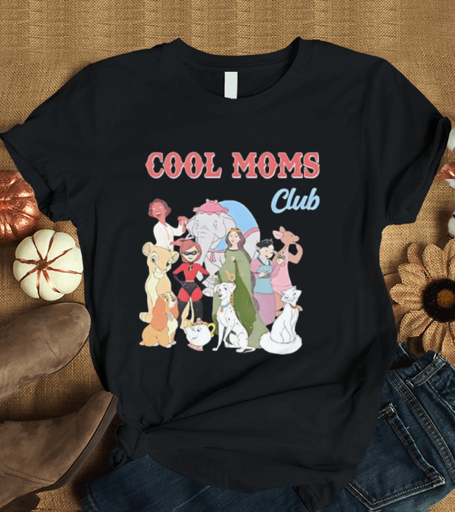 COOL MOMS CLUB Disney Characters T-Shirt