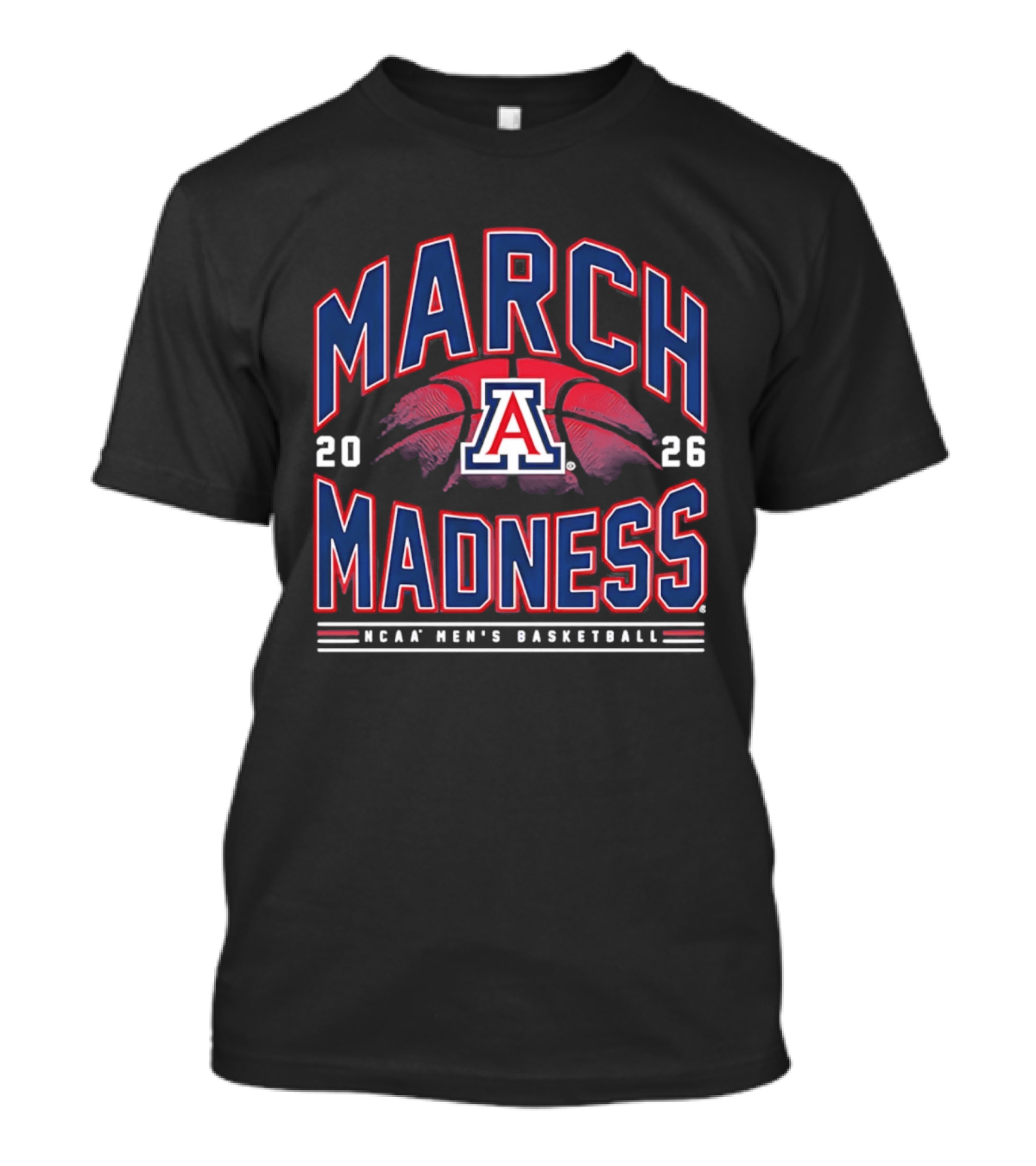 March Madness 2026 Arizona NCAA Men's Basketball T-Shirt