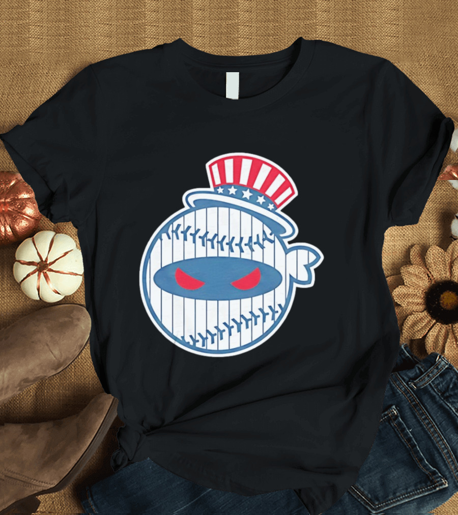 New York Yankees Pitching Ninja Baseball T-Shirt
