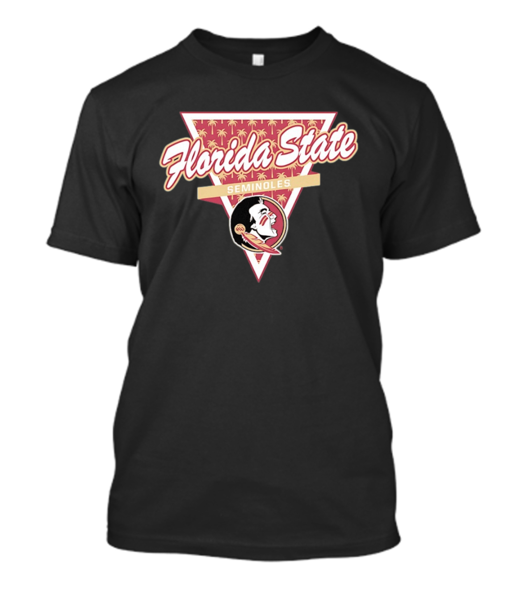 Florida State Seminoles Palm Tree Triangle T-Shirt