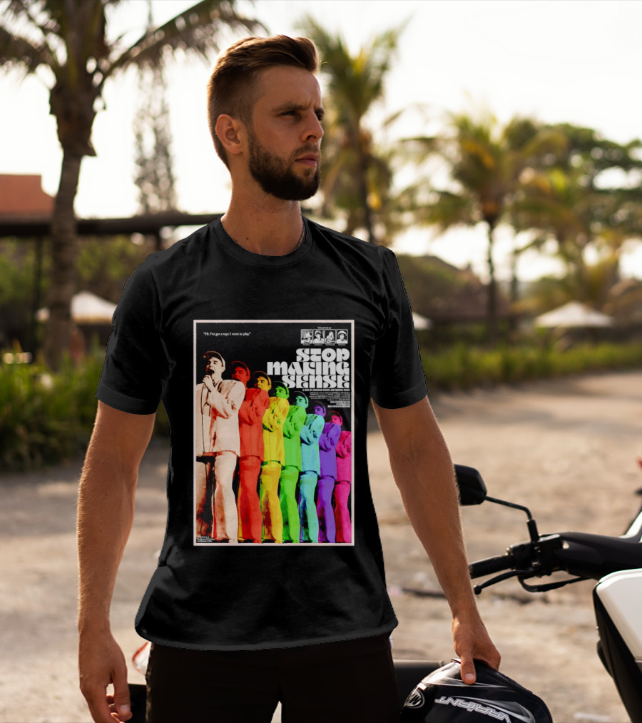 Stop Making Sense Rainbow Concert Film T-Shirt