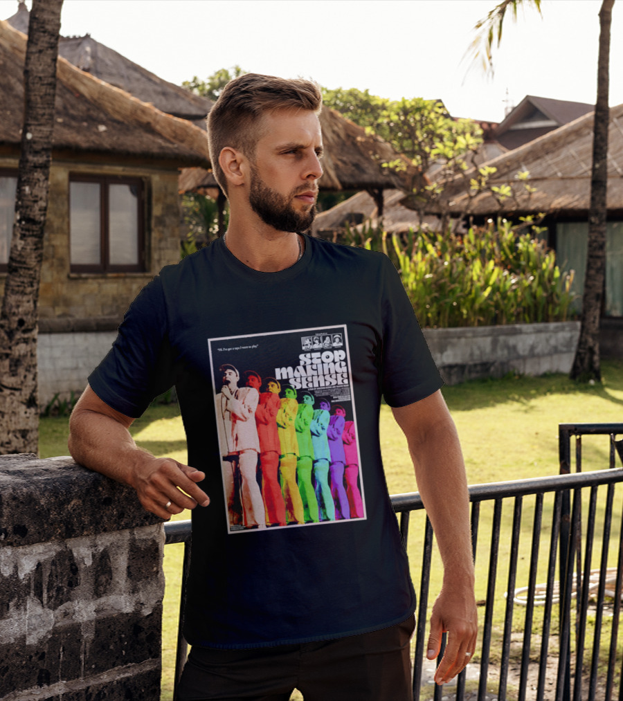 Stop Making Sense Rainbow Concert Film T-Shirt
