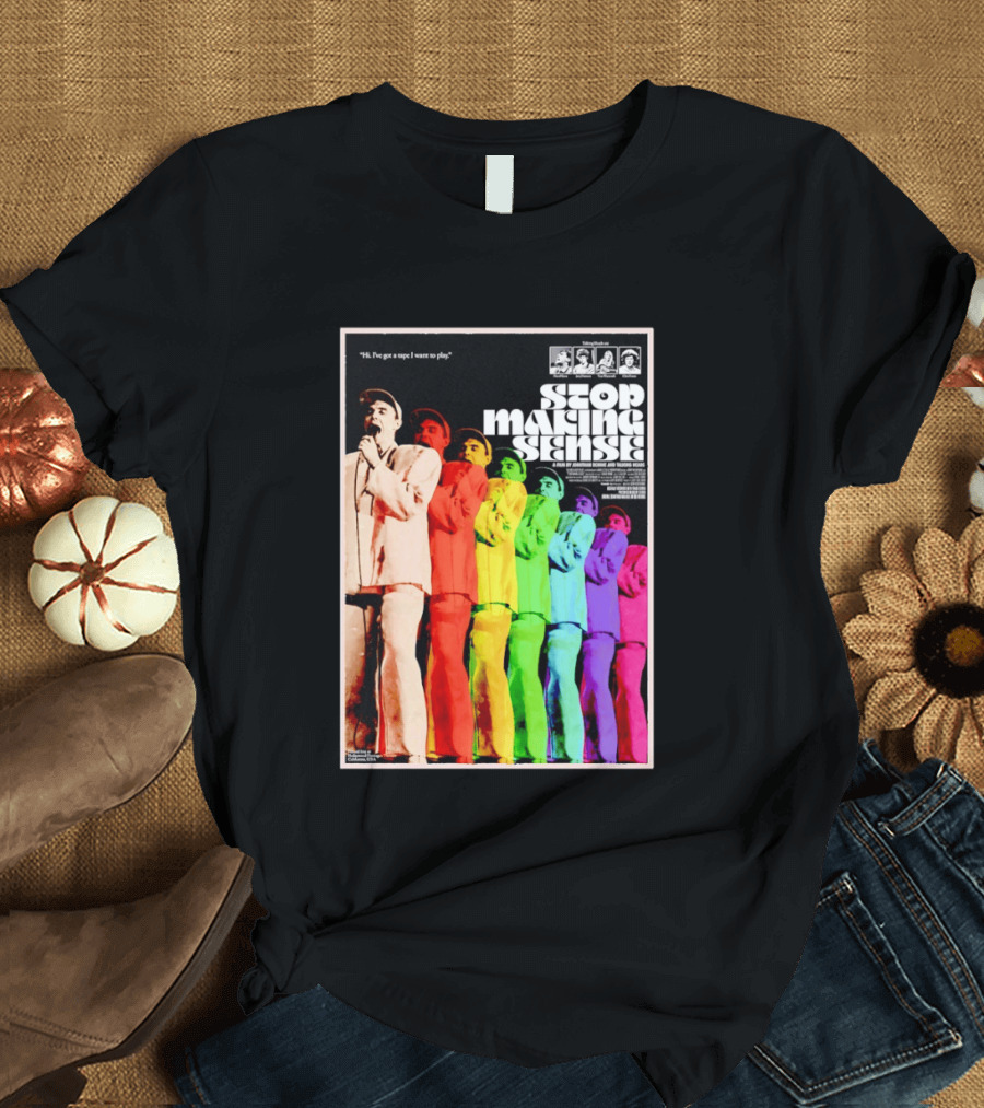 Stop Making Sense Rainbow Concert Film T-Shirt