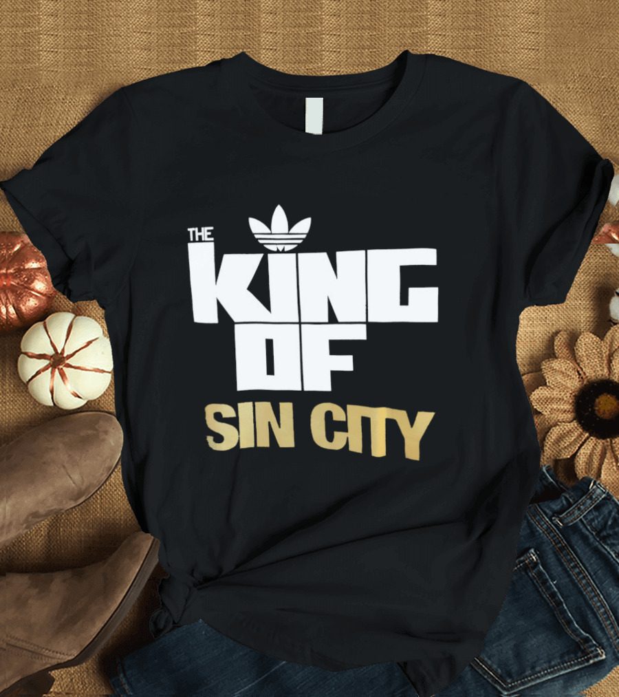 The King Of Sin City Adidas Trefoil T-Shirt