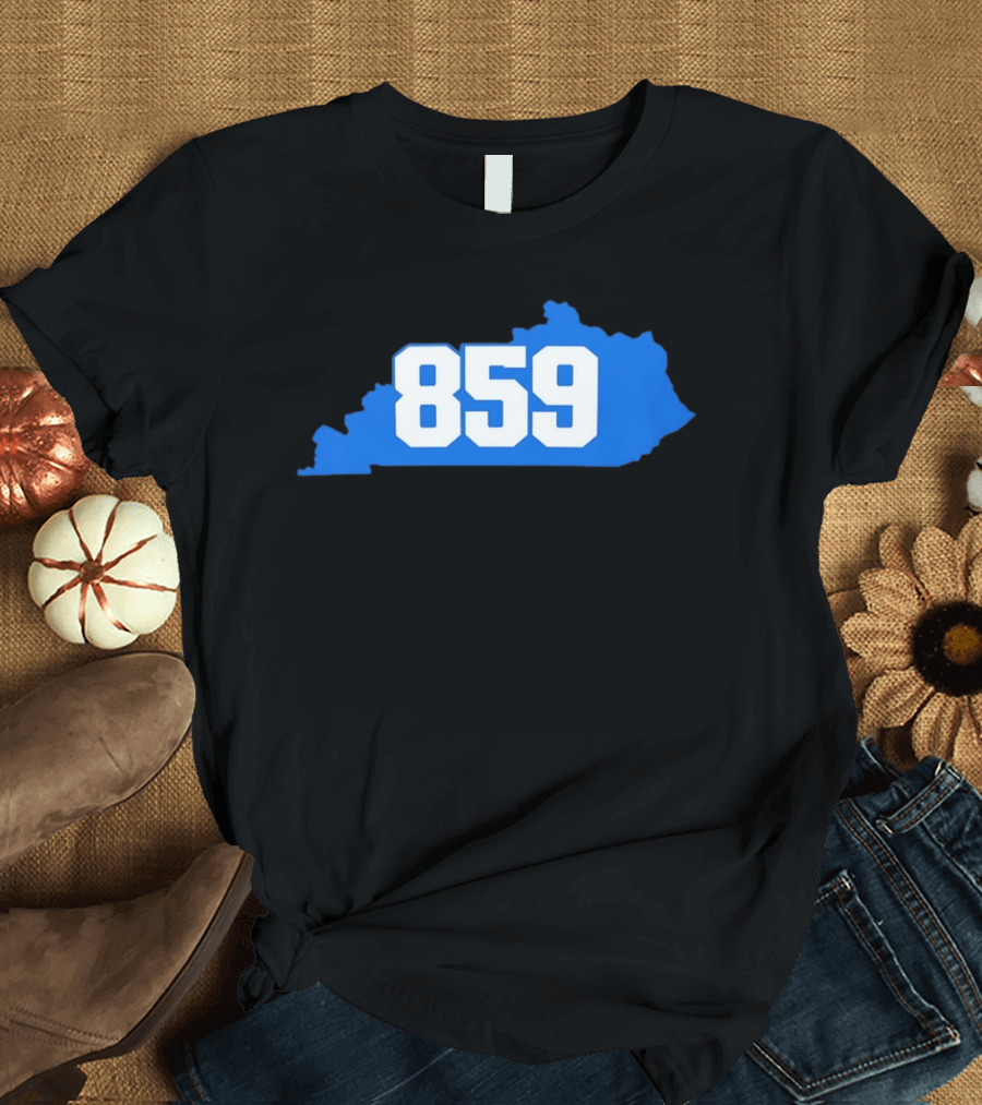 Kentucky Bluegrass Region 859 Area Code T-Shirt