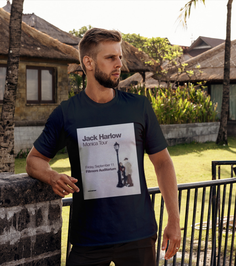 Jack Harlow Monica Tour Fillmore Auditorium Friday September 11 Live Nation T-Shirt