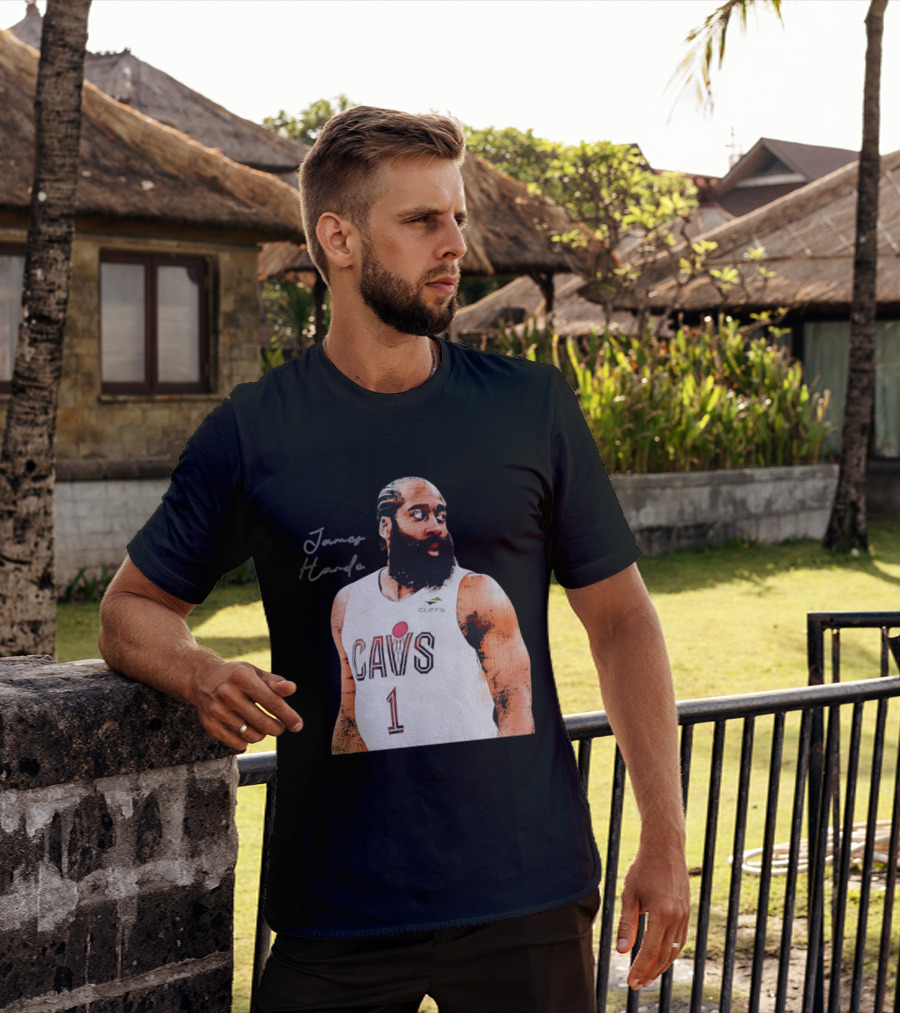 James Harden Cleveland Cavaliers CAVS Basketball 2026 NBA Champs T-Shirt