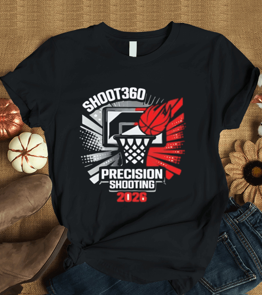 Shoot360 Precision Shooting Basketball 2026 T-Shirt