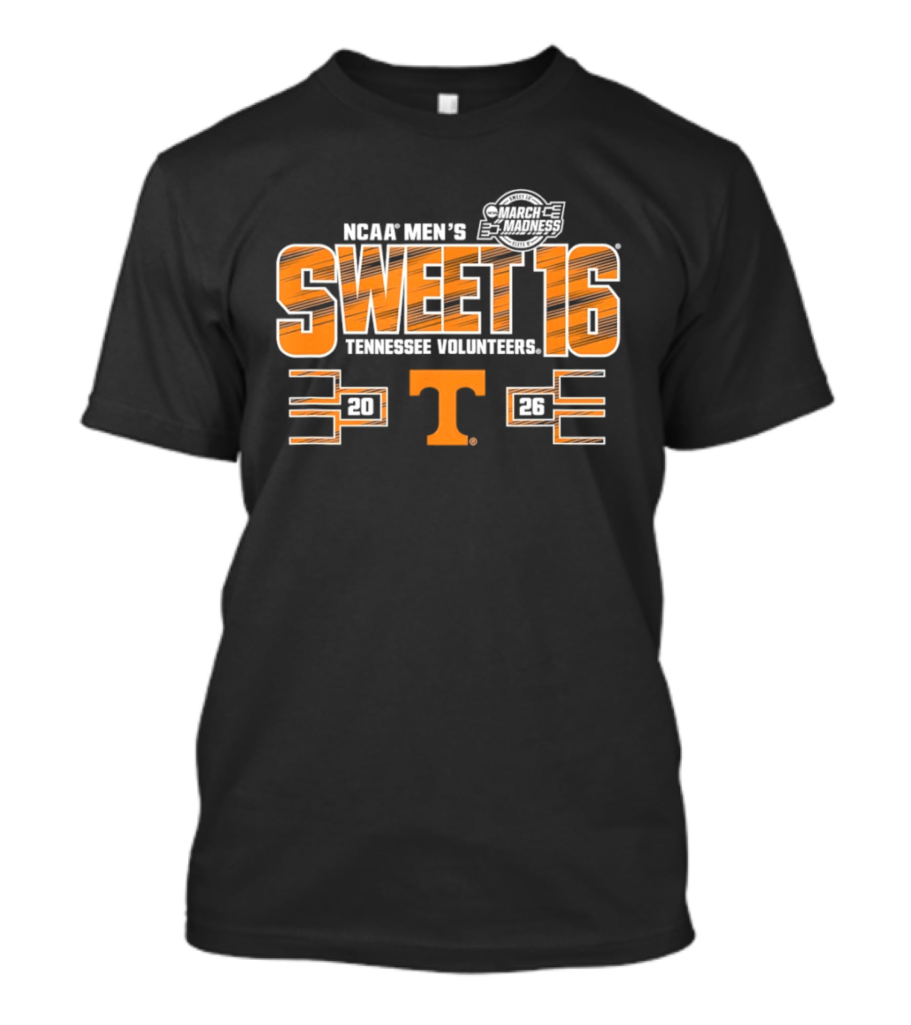 NCAA Men's 2026 Sweet 16 Tennessee Volunteers March Madness T-Shirt