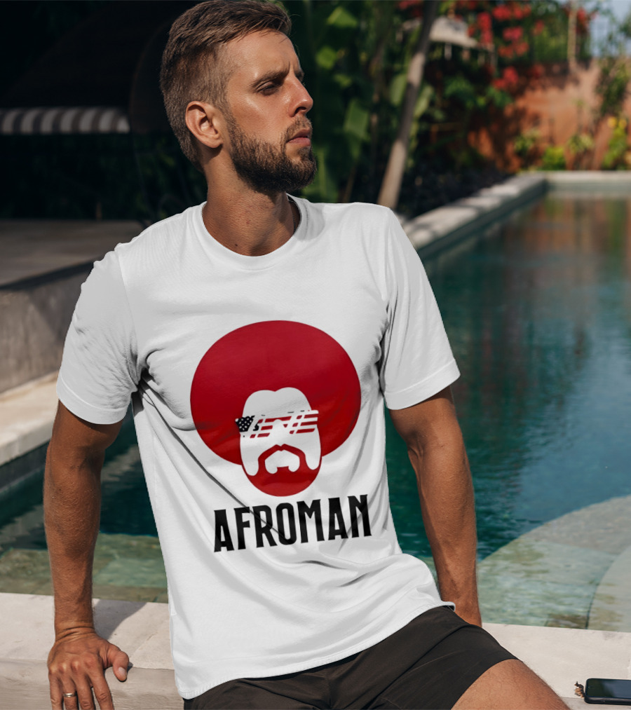 Afroman Justice For Lemon Pound Cake Red Afro Sunglasses T-Shirt