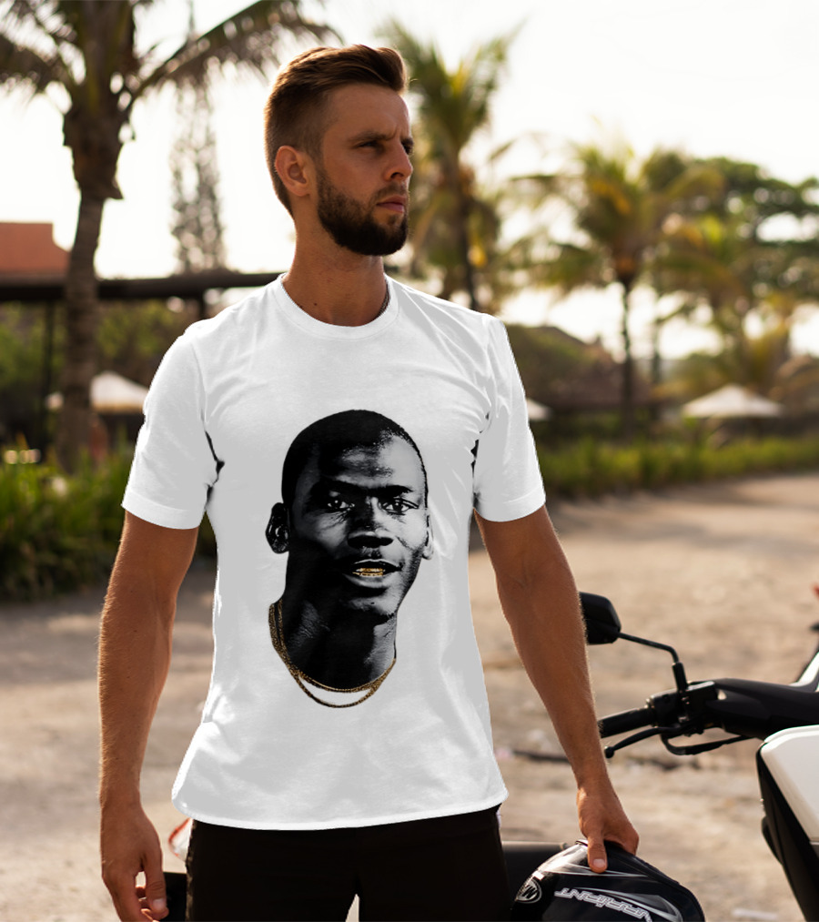 Michael JD Gold Teeth Grill Face T-Shirt