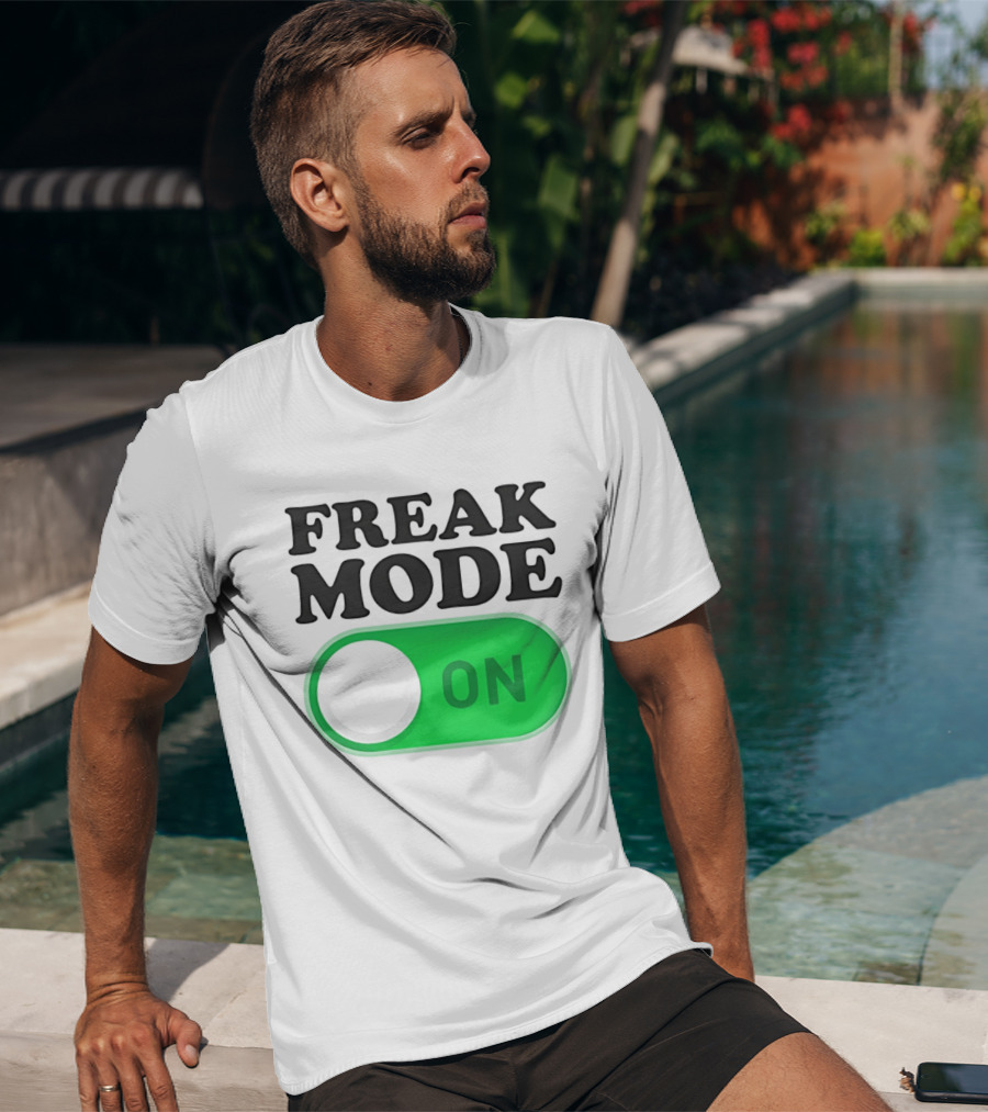 Freak Mode On Switch Button T-Shirt