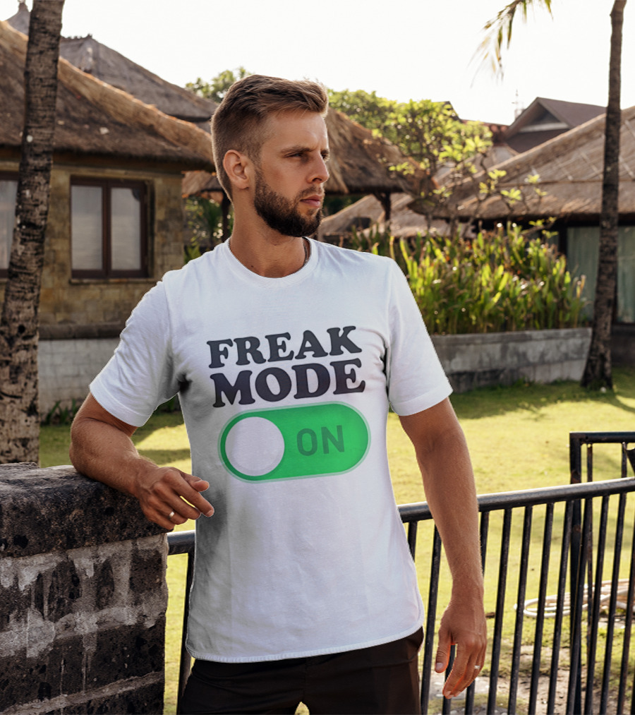 Freak Mode On Switch Button T-Shirt