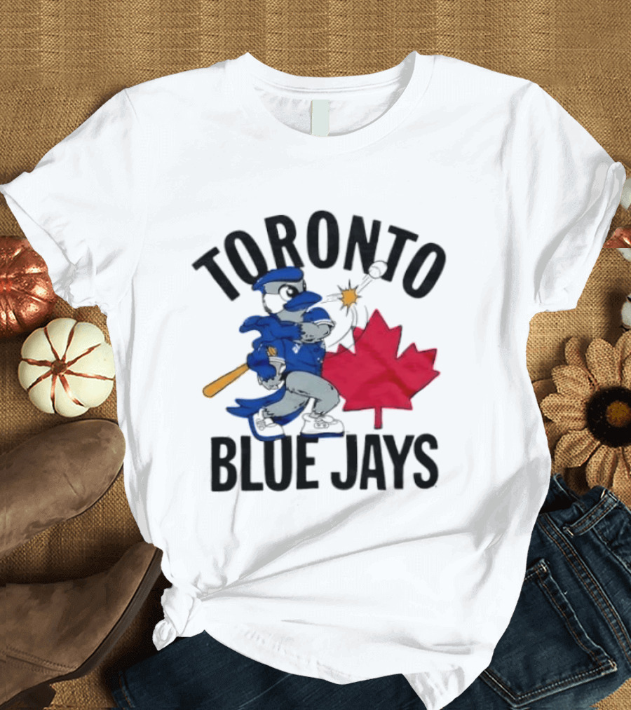 Toronto Blue Jays Baseball Maple Leaf T-Shirt