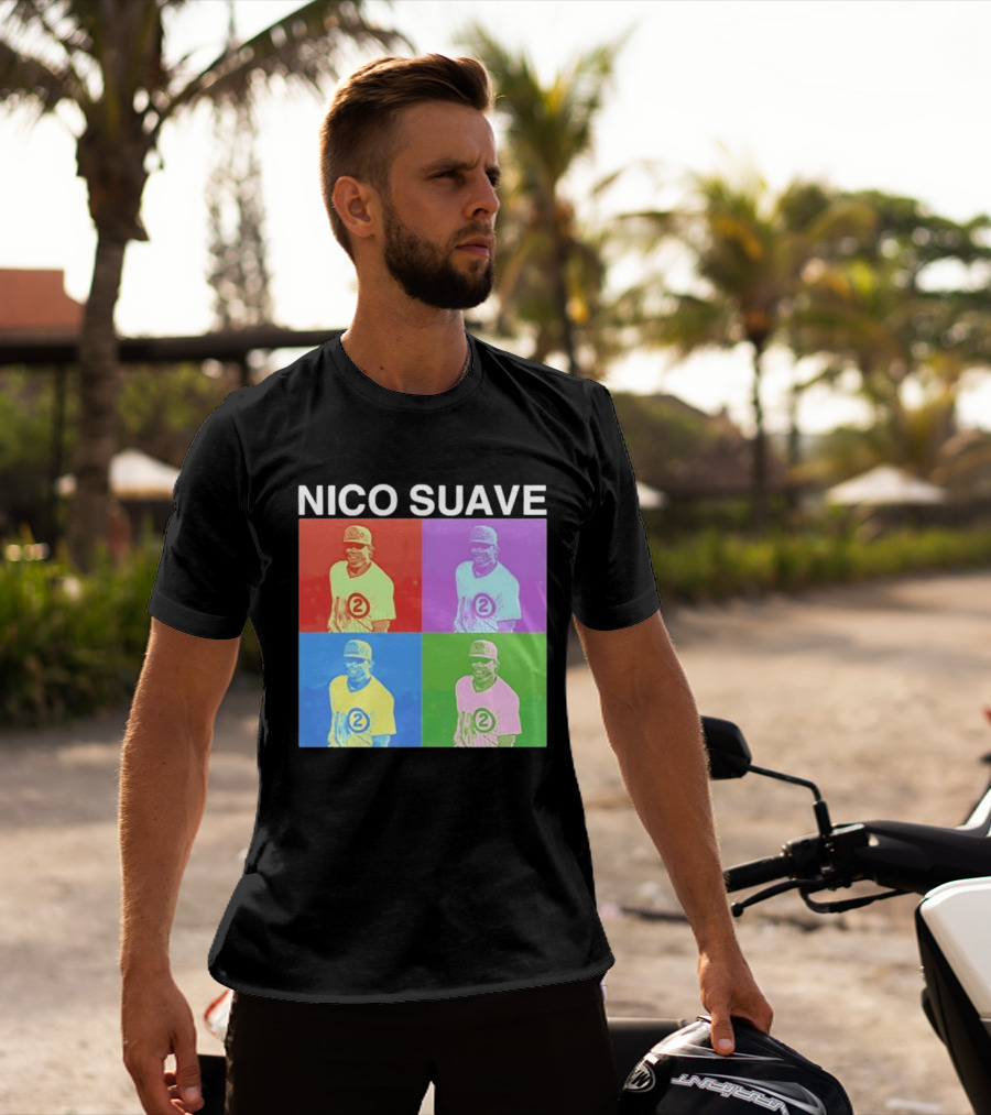 Nico Hoerner Nico Suave Chicago Cubs Player Number 2 Pop T-Shirt