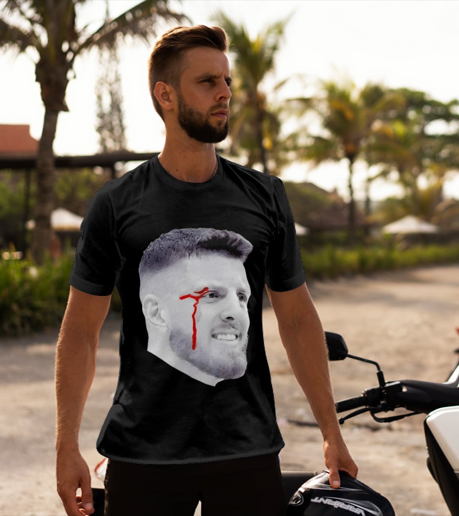 Isaiah Hartenstein IHart Bighead Bloody Face T-Shirt