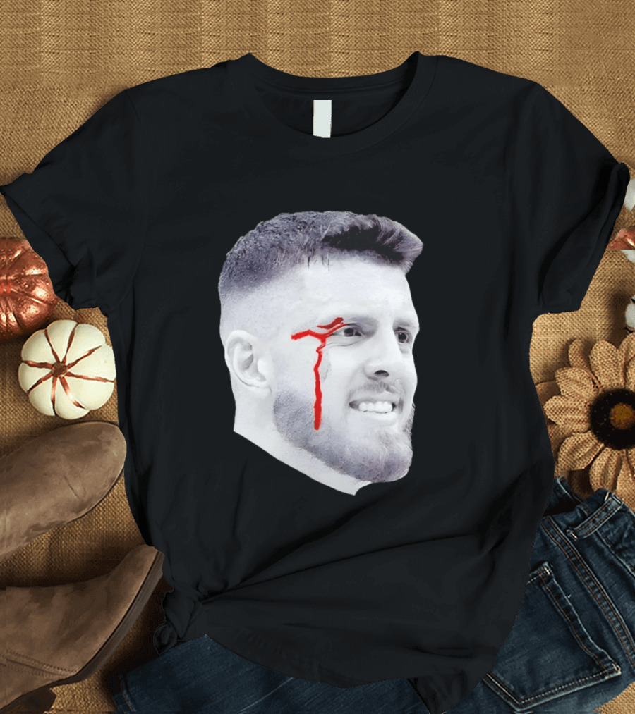 Isaiah Hartenstein IHart Bighead Bloody Face T-Shirt