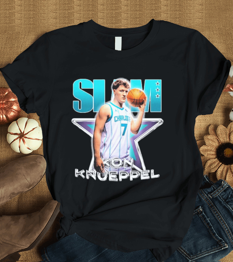SLAM Magazine Cover April May 2026 Kon Knueppel Charlotte Basketball Issue 261 T-Shirt