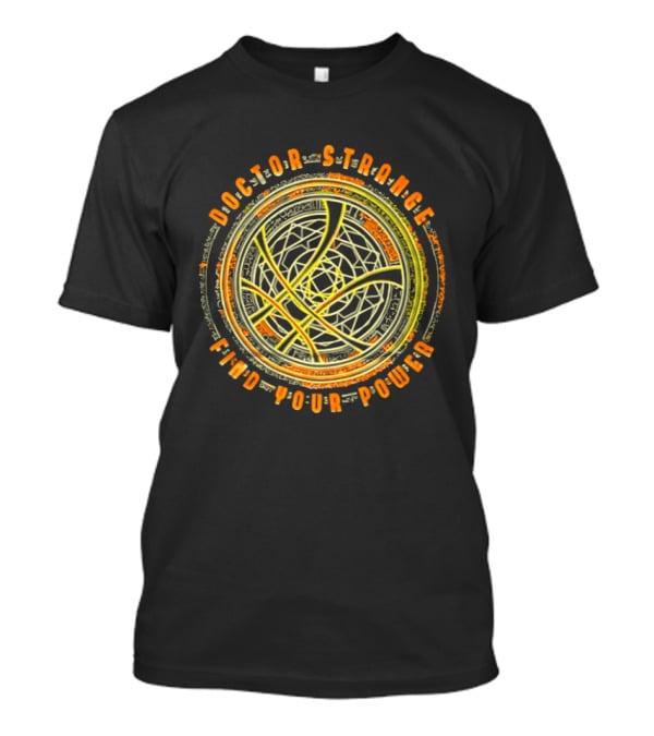 Doctor Strange Find Your Power Mandala Magic Circle T-Shirt