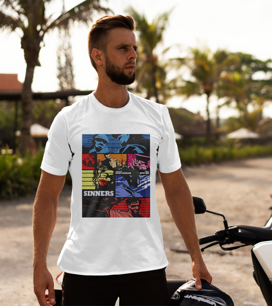 Sinners Ryan Coogler Cowboy Bebop Art By AFS BM T-Shirt