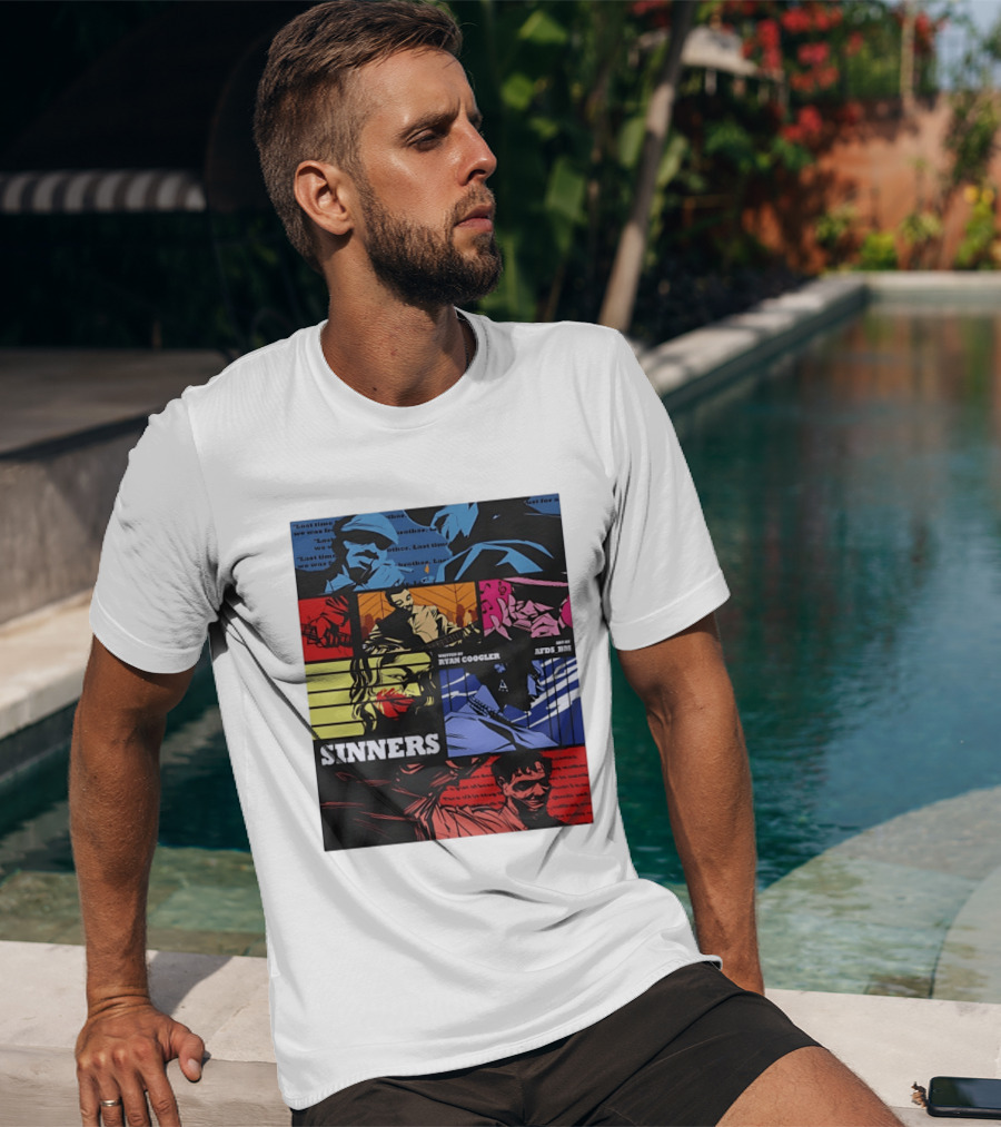 Sinners Ryan Coogler Cowboy Bebop Art By AFS BM T-Shirt