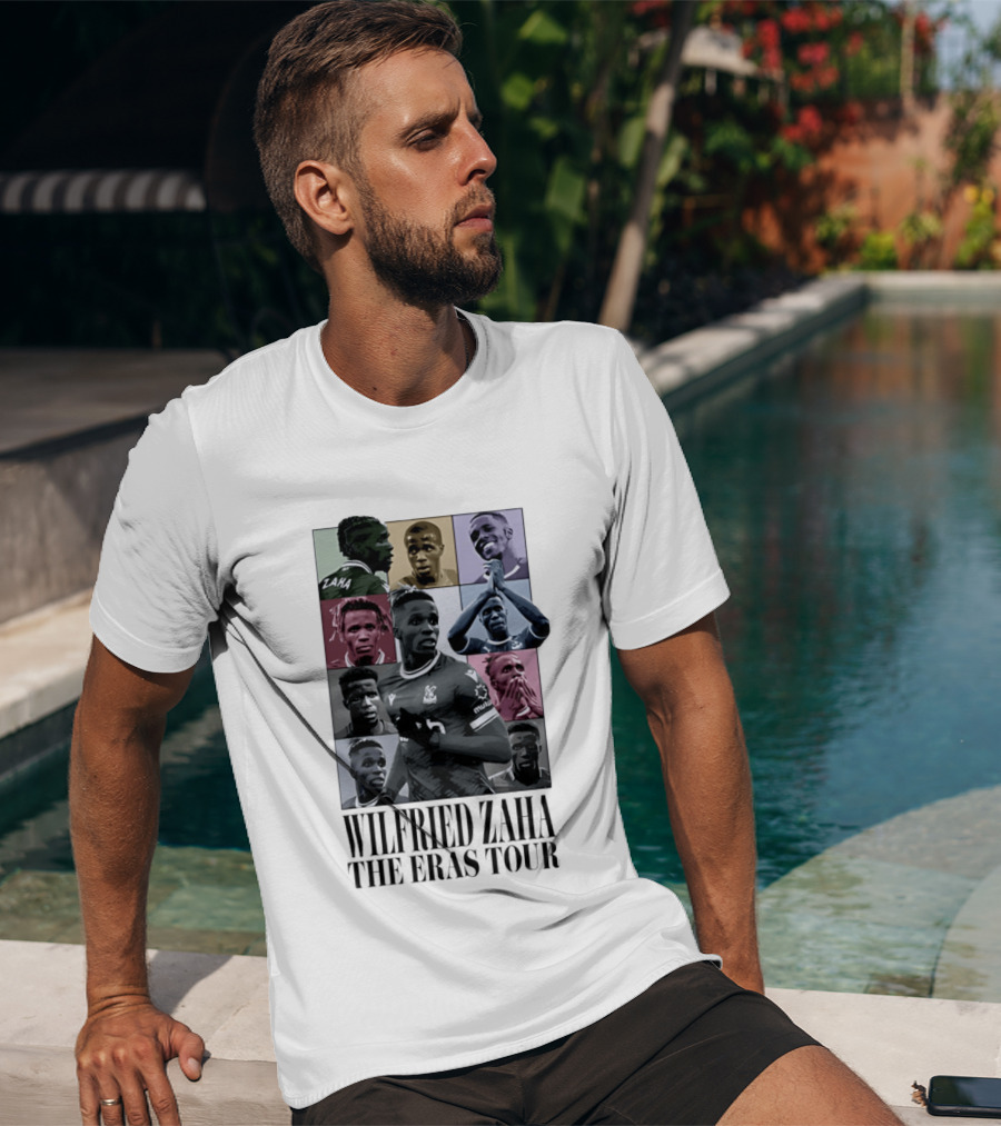 Wilfried Zaha The Eras Tour Soccer Montage T-Shirt