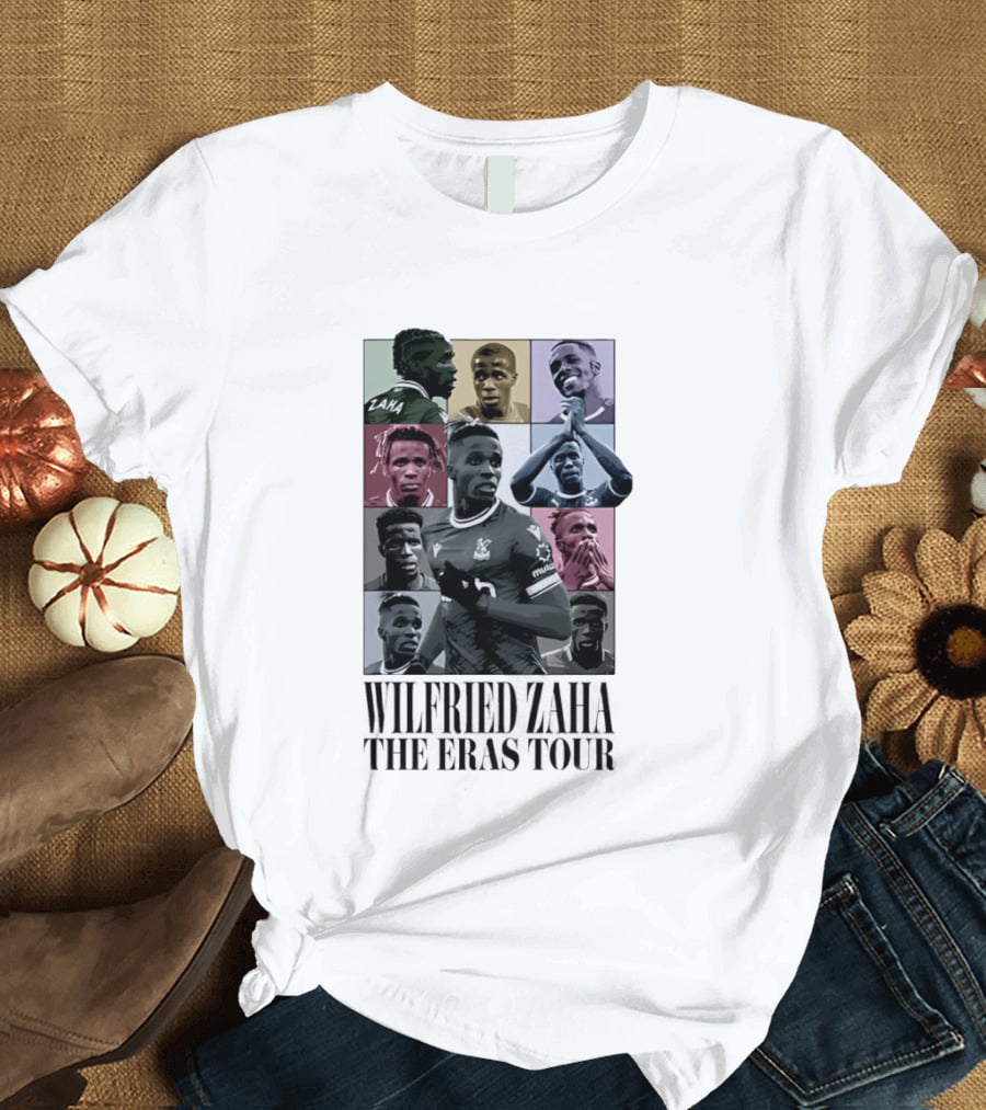 Wilfried Zaha The Eras Tour Soccer Montage T-Shirt