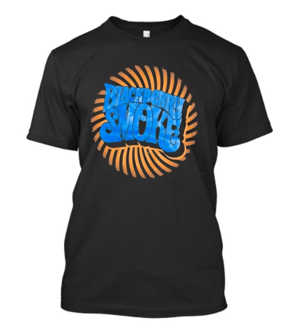Blackberry Smoke Psychedelic Sunset Spiral T-Shirt