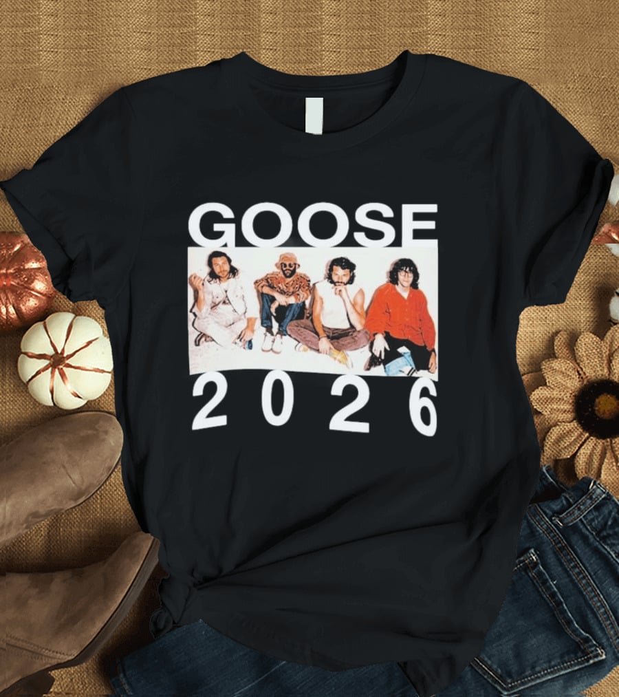 GOOSE An Evening With Goose 2026 Tour Schedule T-Shirt