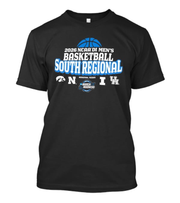 2026 NCAA DI Men's Basketball South Regional March Madness Houston TX T-Shirt