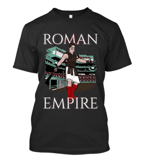 Roman Empire Gladiator Baseball Stadium Fan T-Shirt
