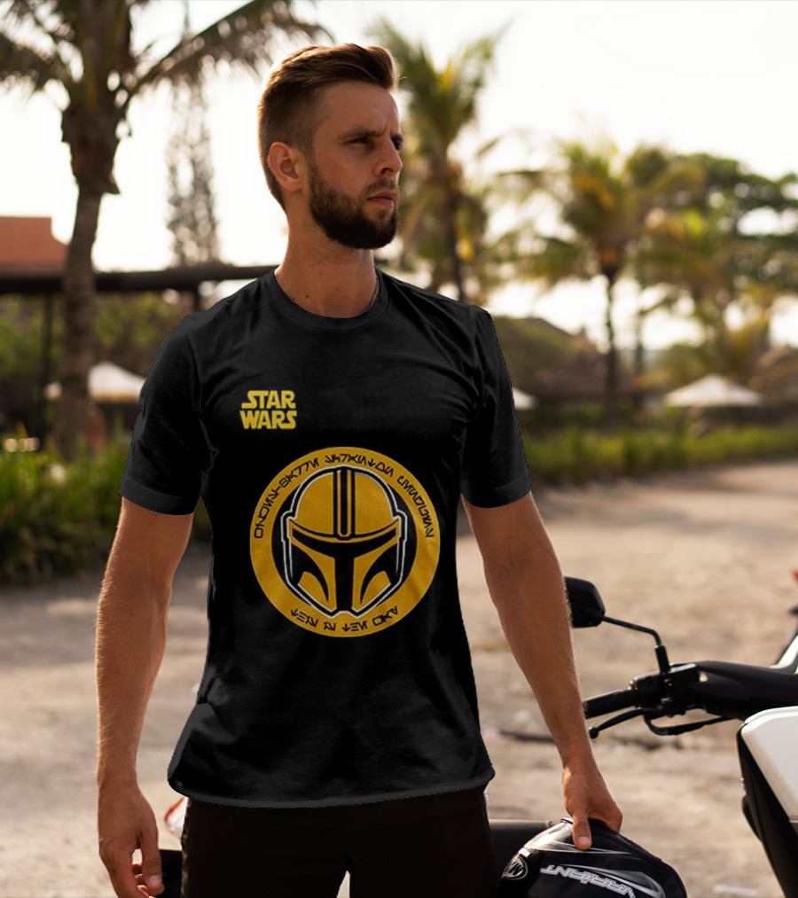 Star Wars Mandalorian Theme Wilkes Barre Scranton Penguins Game Night 2026 T-Shirt