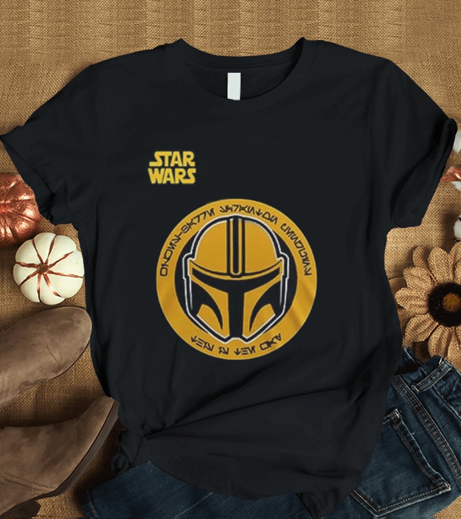 Star Wars Mandalorian Theme Wilkes Barre Scranton Penguins Game Night 2026 T-Shirt