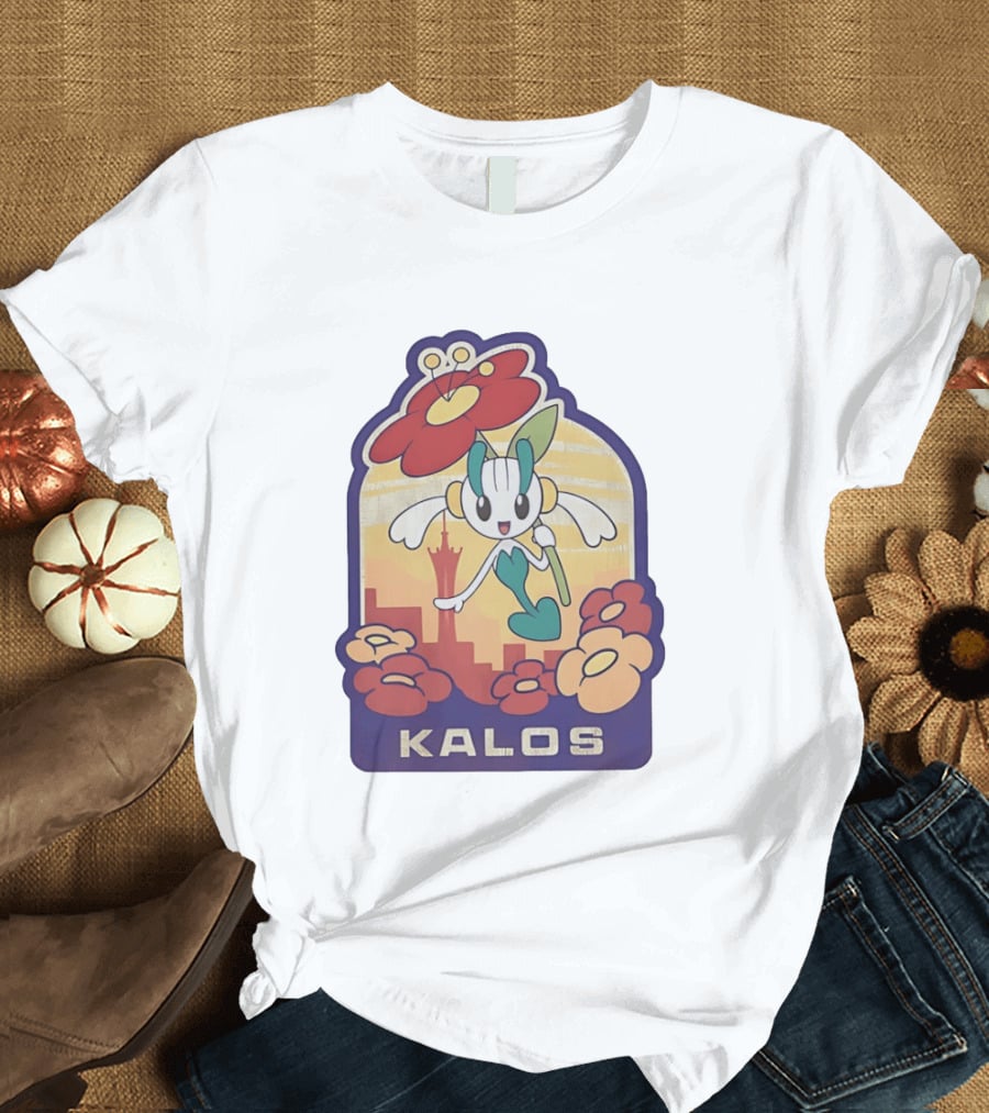 Floette Kalos City Skyline Explore T-Shirt