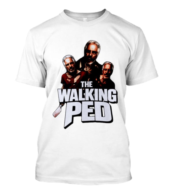 The Walking Ped Jeffrey Parody Horror T-Shirt