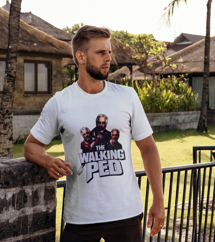 The Walking Ped Jeffrey Parody Horror T-Shirt