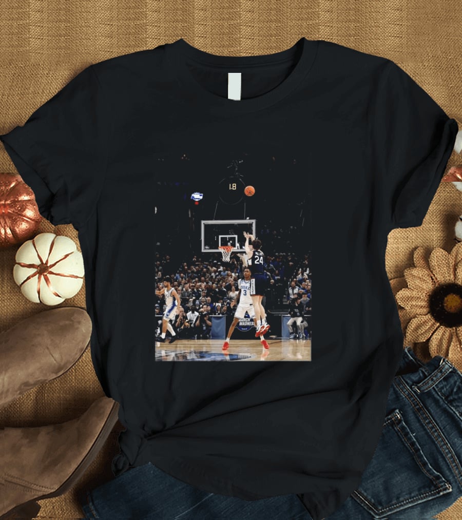Braylon Mullins Last Second Victory Shot UConn Vs Duke NCAA March Madness 2026 T-Shirt