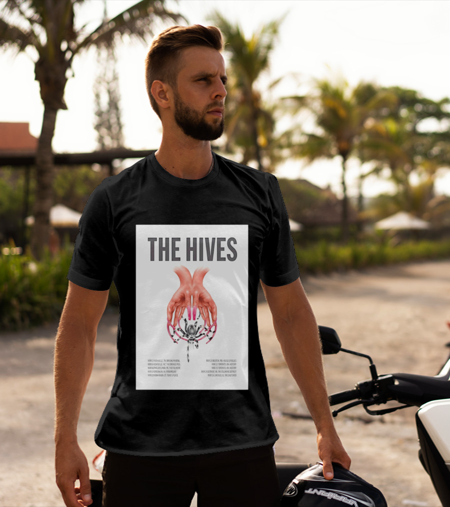 The Hives March 2026 Tour Dates Brooklyn Bowl House Of Blues History Fillmore Salt Shed T-Shirt