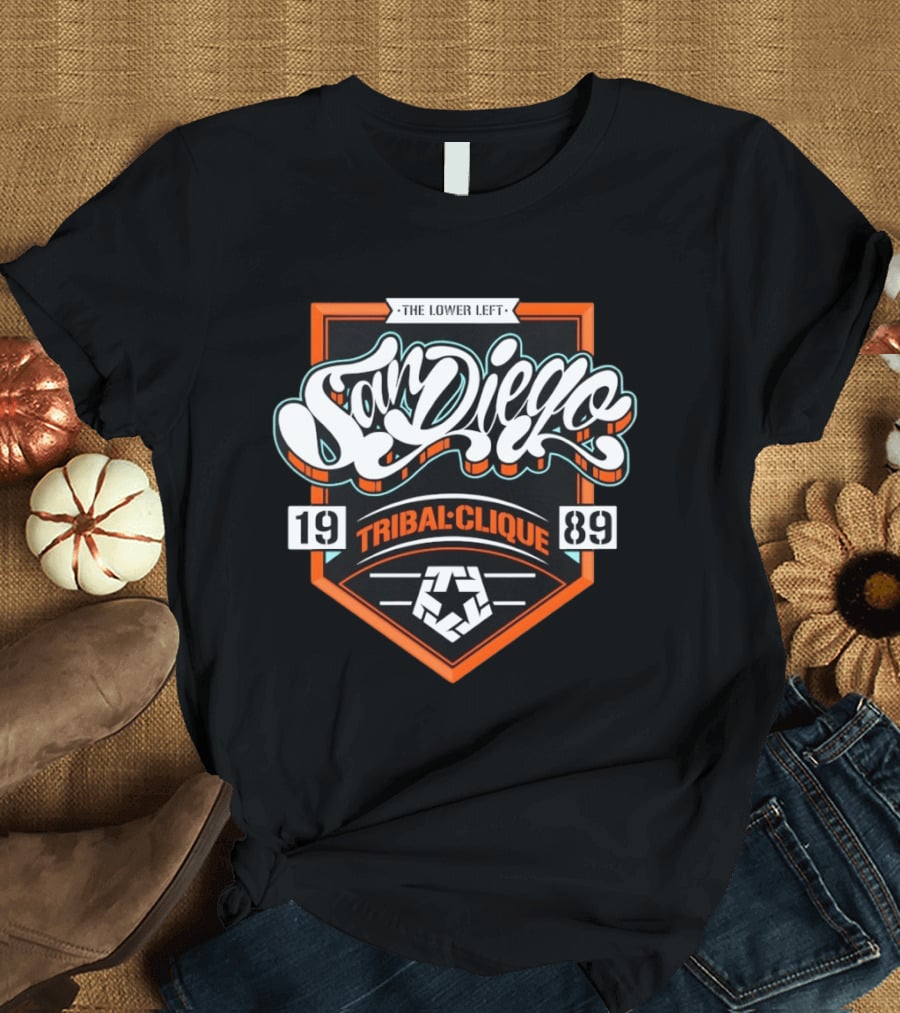 San Diego Tribal Clique 1989 The Lower Left T-Shirt