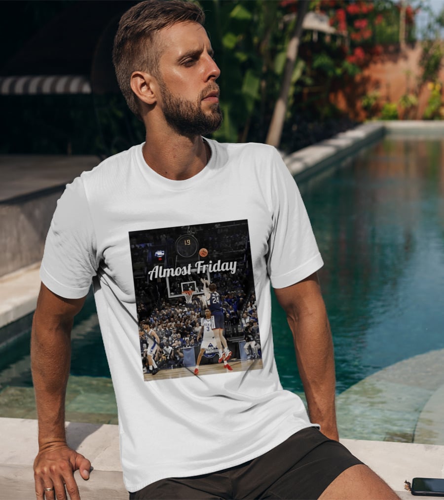 Braylon Mullins Almost Friday UConn Huskies Game Winning Shot Against Duke March Madness T-Shirt