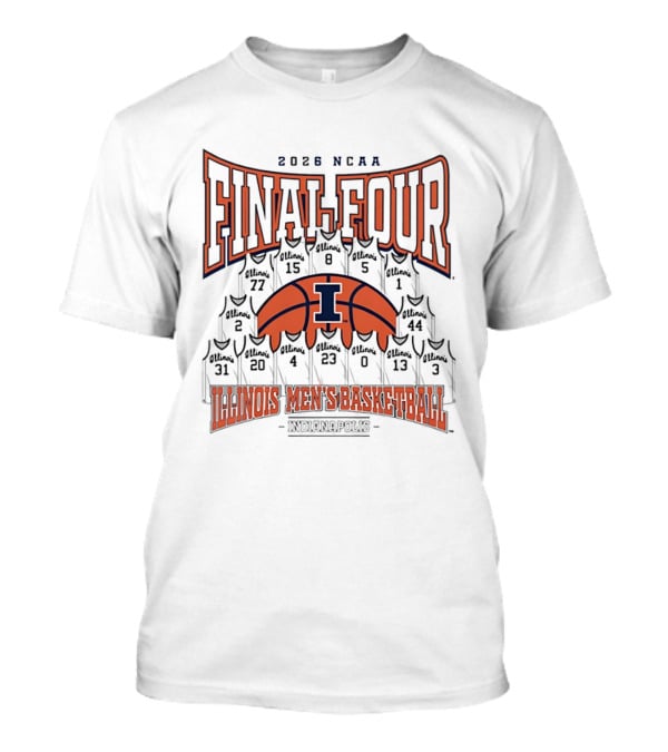 2026 NCAA Final Four Illinois Men's Basketball T-Shirt