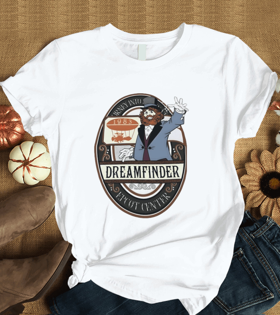 Journey Into 1983 Dreamfinder Epcot Center T-Shirt