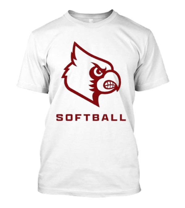 Louisville Cardinals Softball 2026 Pink Uniform T-Shirt