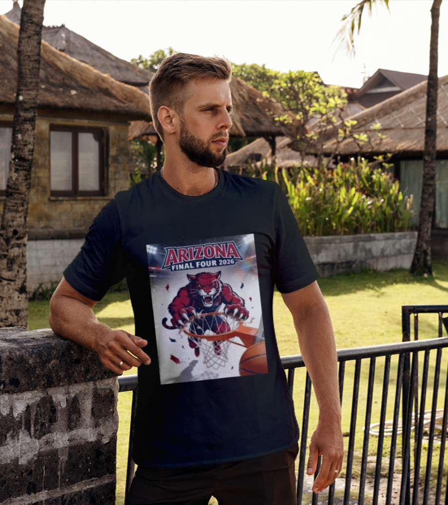 Arizona Wildcats Final Four 2026 Basketball Game Day Wildcat T-Shirt