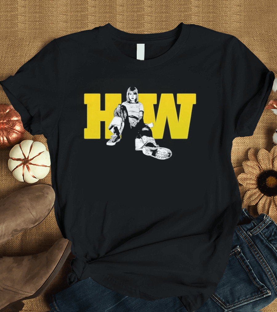 Hayley Williams HW Yellow Bold Letters T-Shirt