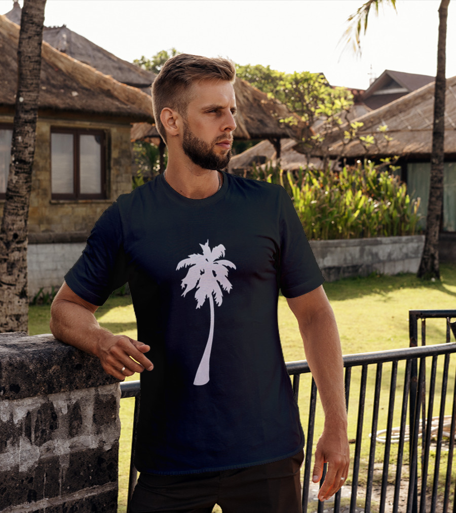 House Of Villains Tyson Apostola Palm Tree T-Shirt