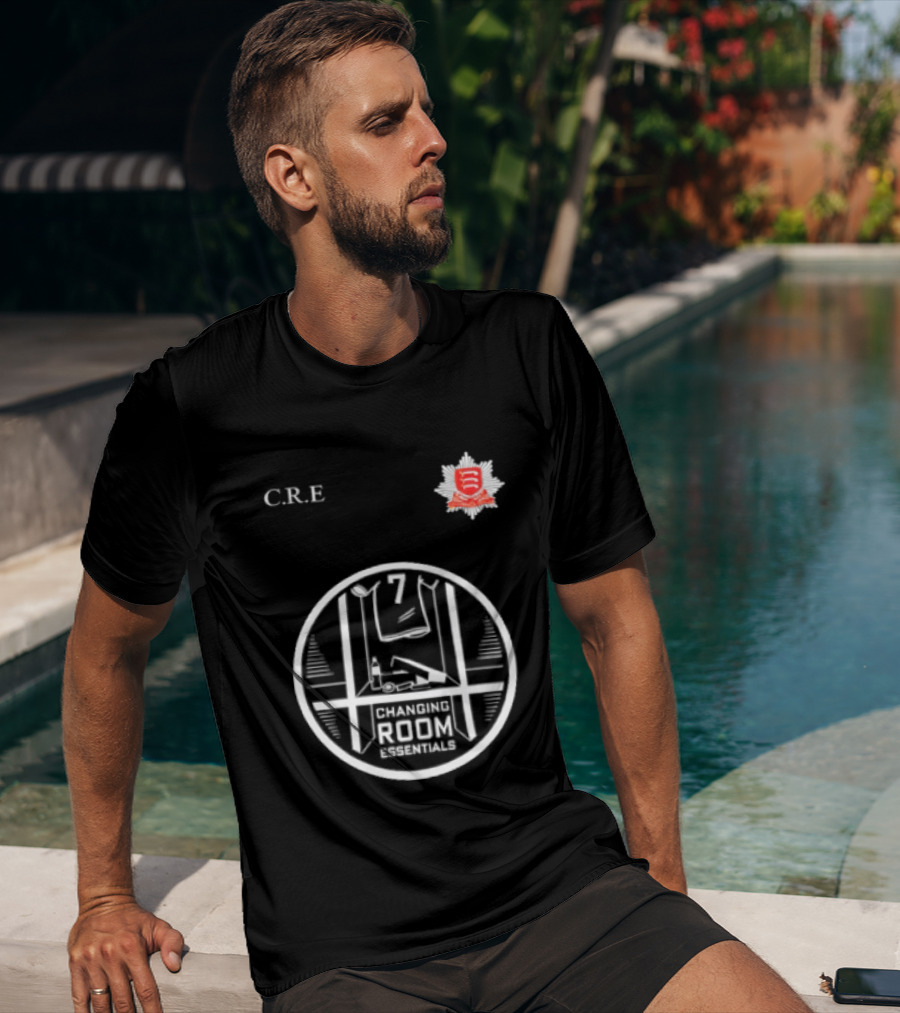 C.R.E Changing Room Essentials 7 Sports Locker Jersey T-Shirt