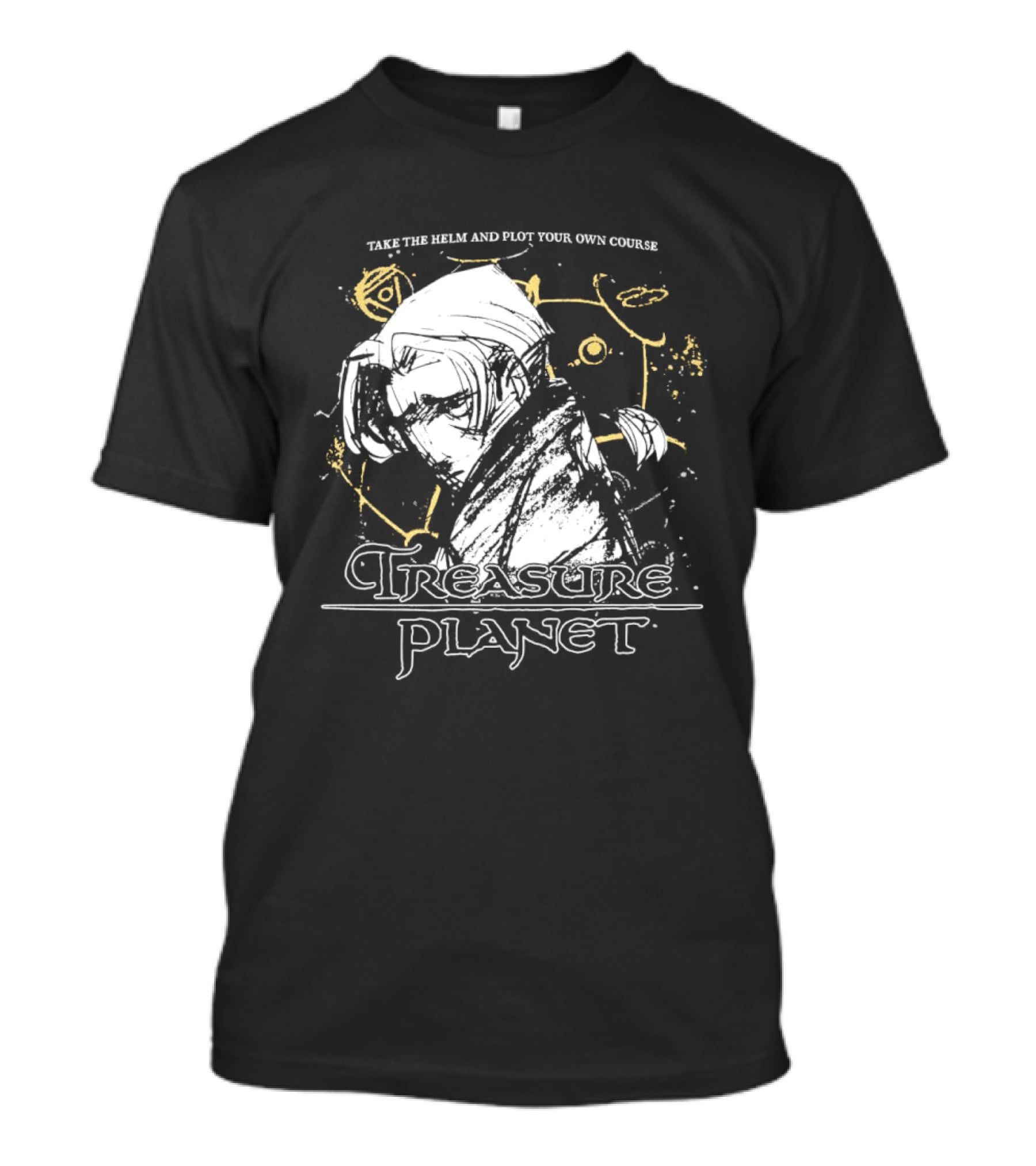 Jim Hawkins Treasure Planet Take The Helm And Plot Your Own Course T-Shirt